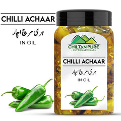 Chilli Achaar / Pickle - Fiery Charm of Green Chilli, Spice Up Your Meals & Tantalize Your Taste Buds!