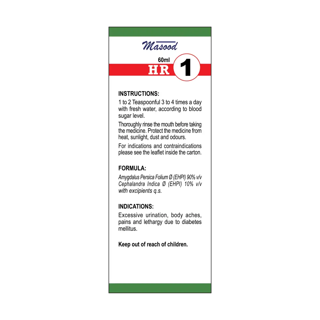 HR-01 (DIABENOL)