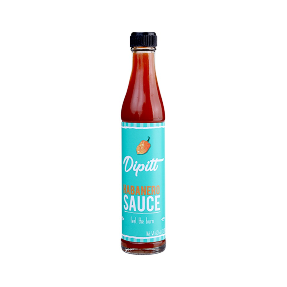 DIPITT HABANERO SAUCE FEEL THE BURN 60ML Default Title - MamasJan Grocery