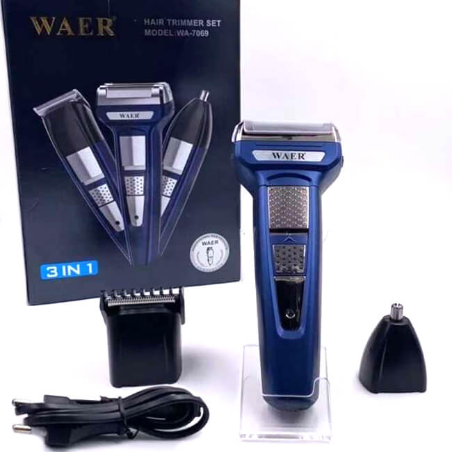 Hair Trimmer Set (3 in 1) - The Ultimate Hair Trimmer Set for Effortless Style