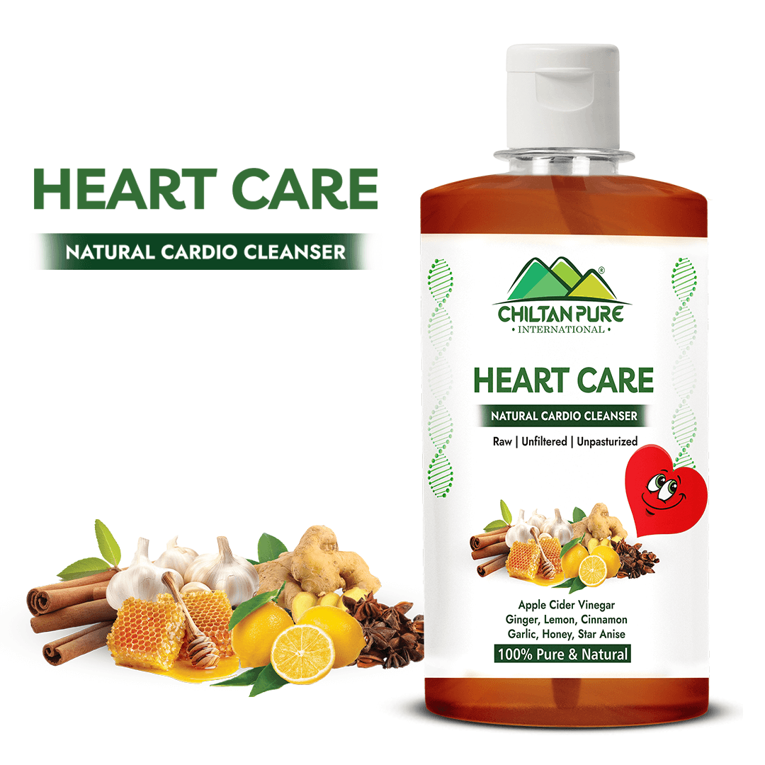 Heart Care Natural Cardio Cleanser - Lowers Blood Pressure, Reduces Cardiovascular Issues, Regulates Blood Sugar Levels & Improves Heart Health