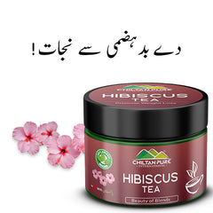 Naturally Blended Pure Hibiscus Tea - Boosts Liver Health, Promotes Weight Loss, Helps Lower Blood Pressure
