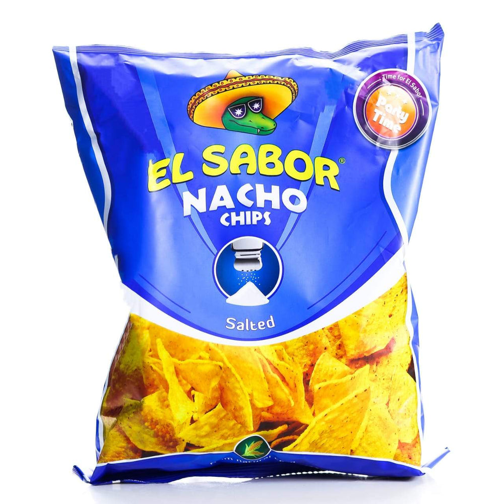 EL SABOR NACHO CHIPS SALTED 225 GM Default Title - MamasJan Grocery