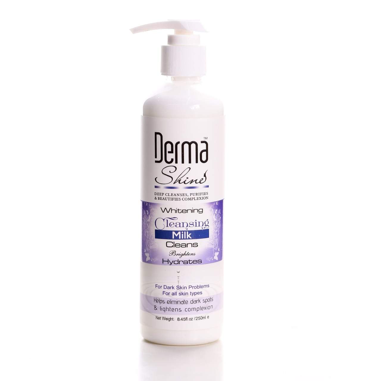 DERMA SHINE WHITENING CLEANSING MILK 250ML Default Title - MamasJan skincare