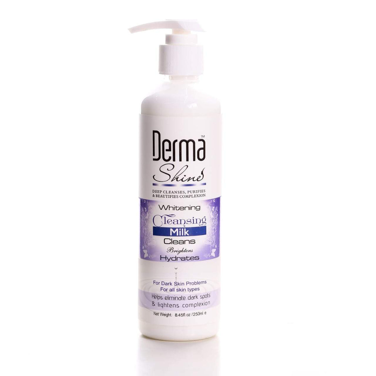 DERMA SHINE WHITENING CLEANSING MILK 250ML Default Title - MamasJan skincare
