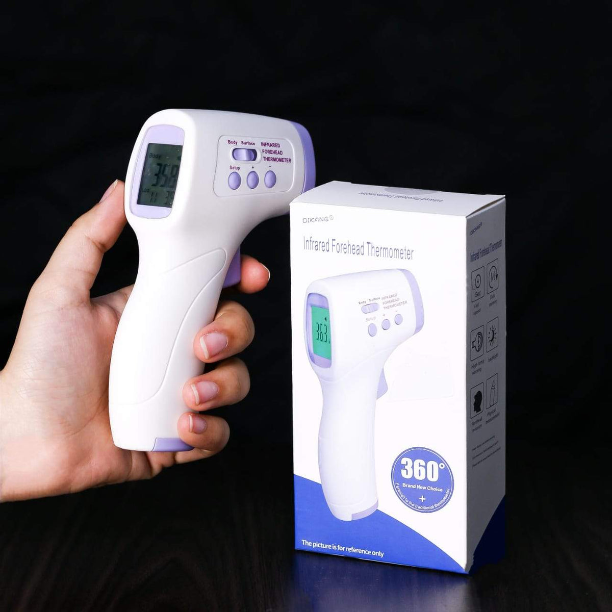 DIKANG INFRARED FOREHEAD THERMOMETER-MT20200041HG03 Default Title - MamasJan Electronics