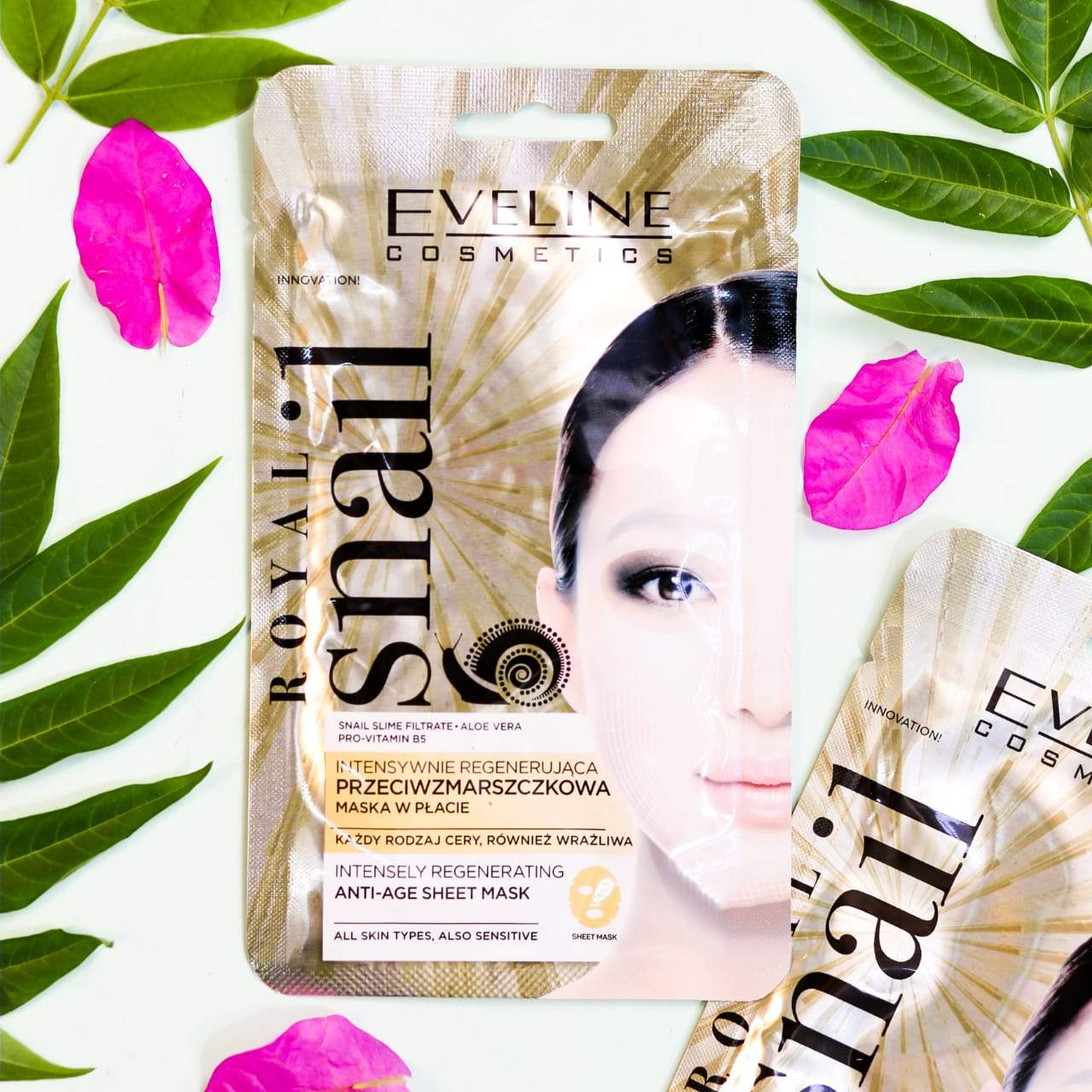 EVELINE ROYAL SNAIL ANTI AGE SHEET MASK 1PC Default Title - MamasJan skincare