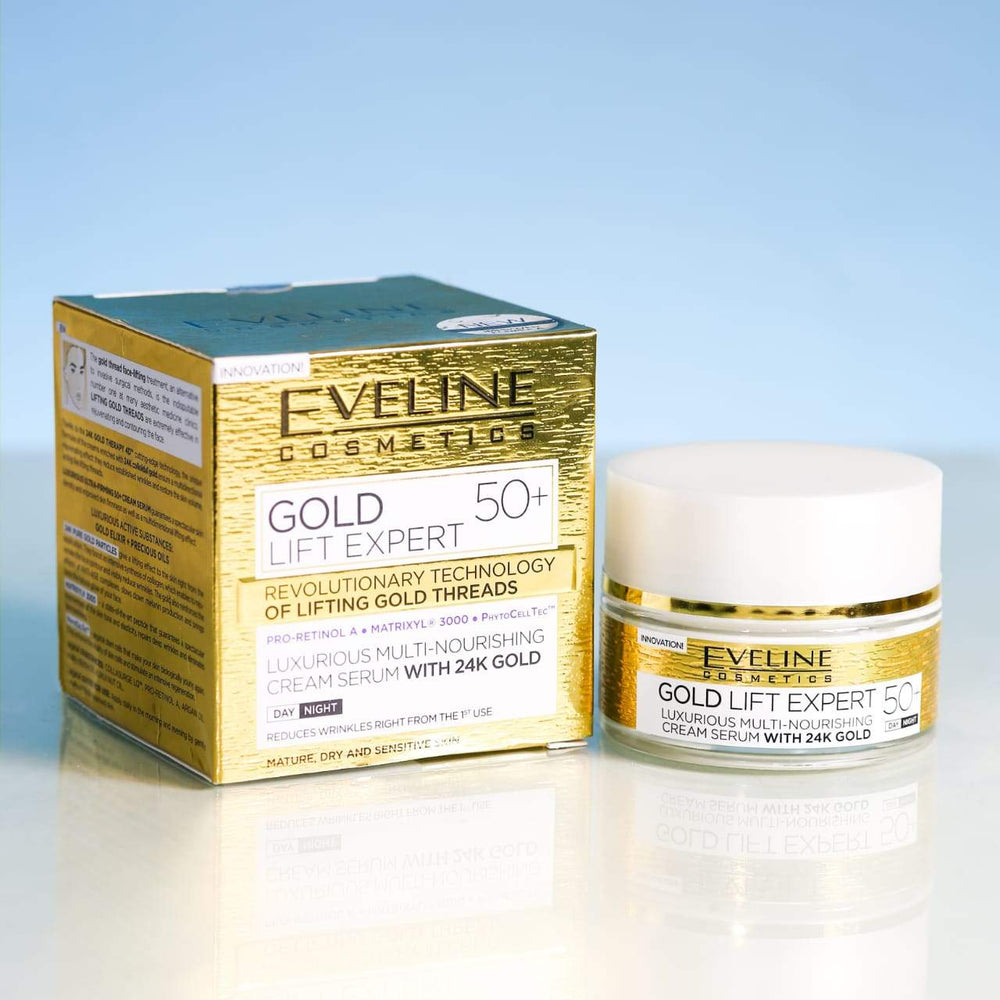 EVELINE GOLD LIFT EXPERT 50+ CREAM 50 ML Default Title - MamasJan skincare