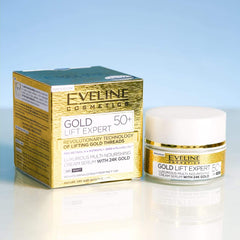 EVELINE GOLD LIFT EXPERT 50+ CREAM 50 ML Default Title - MamasJan skincare