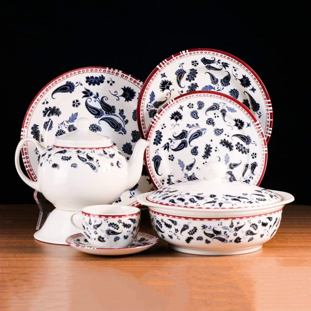 DINNER SET 85PC CLAYTON 411FA Default Title - MamasJan Crockery