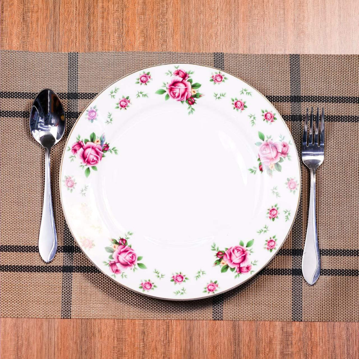 PLATE DINNER 10.5INCH ROYAL BISTRO P-803 BASIC Default Title - MamasJan Crockery