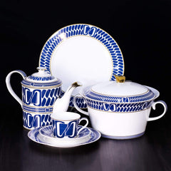 DINNER SET 85PC ROYAL BISTRO 85-676LB BASIC Default Title - MamasJan Crockery
