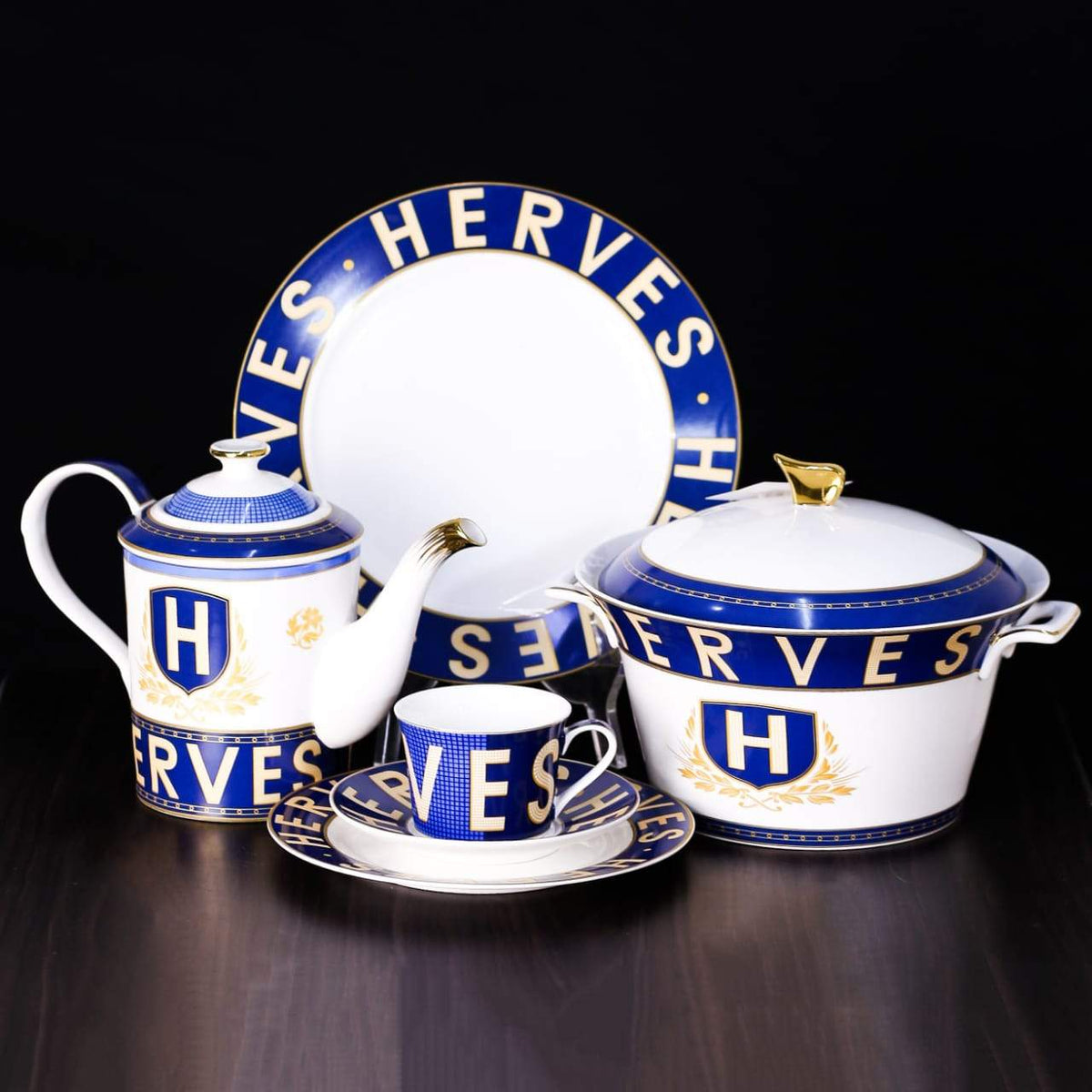 DINNER SET 85PC ROYAL BISTRO 85-677B BASIC Default Title - MamasJan Crockery