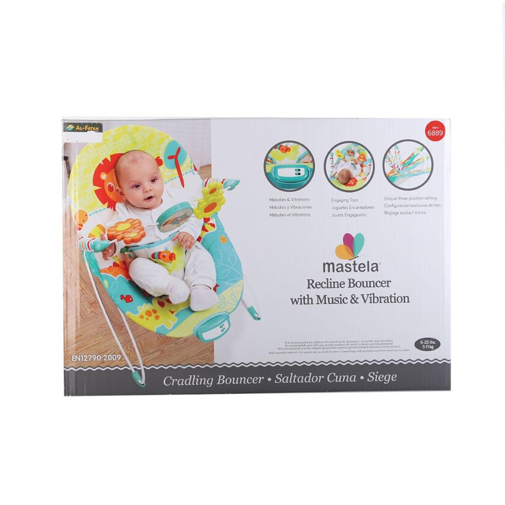 Mastela Recline Bouncer 6889 T.T Default Title - MamasJan Toys