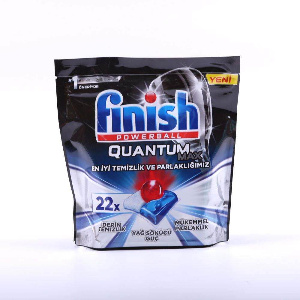 FINISH DISHWASHER POWER BALL QUANTUM MAX 22 PC 275 GM Default Title - MamasJan Grocery Nonfood