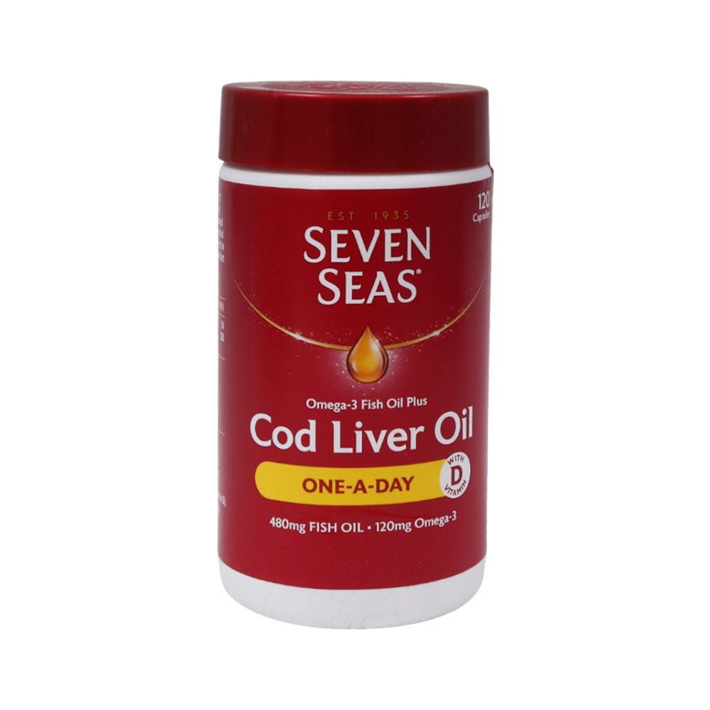 Seven Seas Cod Liver Oil Omega 3 Fish Oil Default Title - MamasJan Medicine