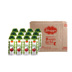 SHEZAN ALL PURE APPLE JUICE 1000 ML- CARTON 1 LTR X 12 - MamasJan Grocery