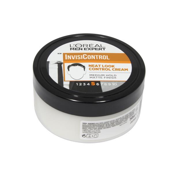 Loreal Men Expert Invisi Control Hair Cream Neat Look 5 150Ml