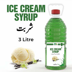 Ice Cream Syrup / Ice Cream Sharbat / 3 Liter Institutional Bulk For HORECA Family, Hotels, Restaurants, Catering, Cafes