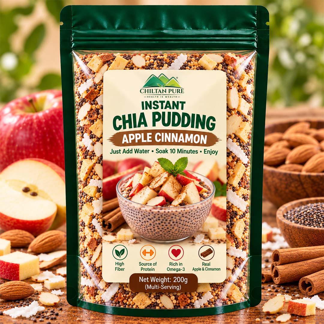 Instant Chia Pudding – Apple Cinnamon – 200g