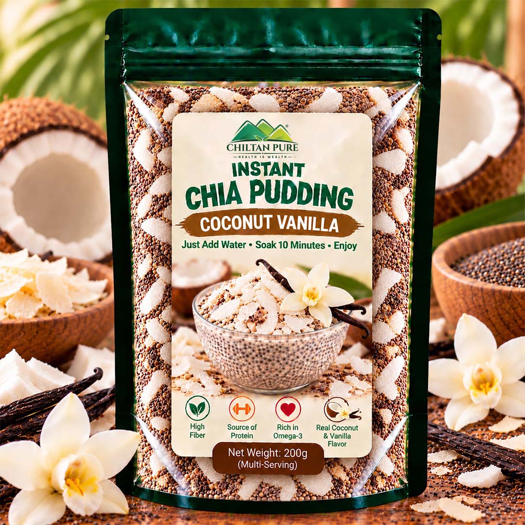Instant Chia Pudding – Coconut Vanilla – 200g