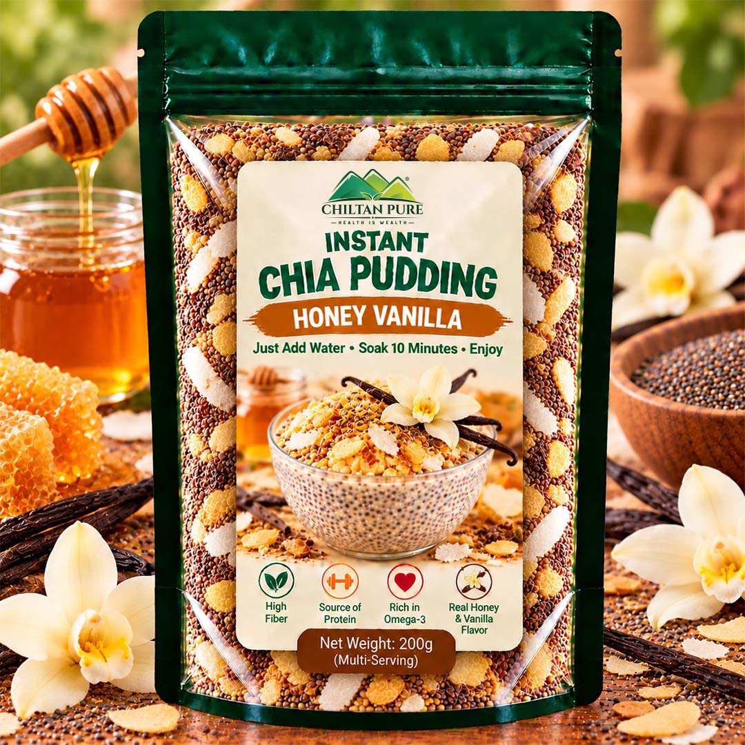 Instant Chia Pudding – Honey Vanilla – 200g