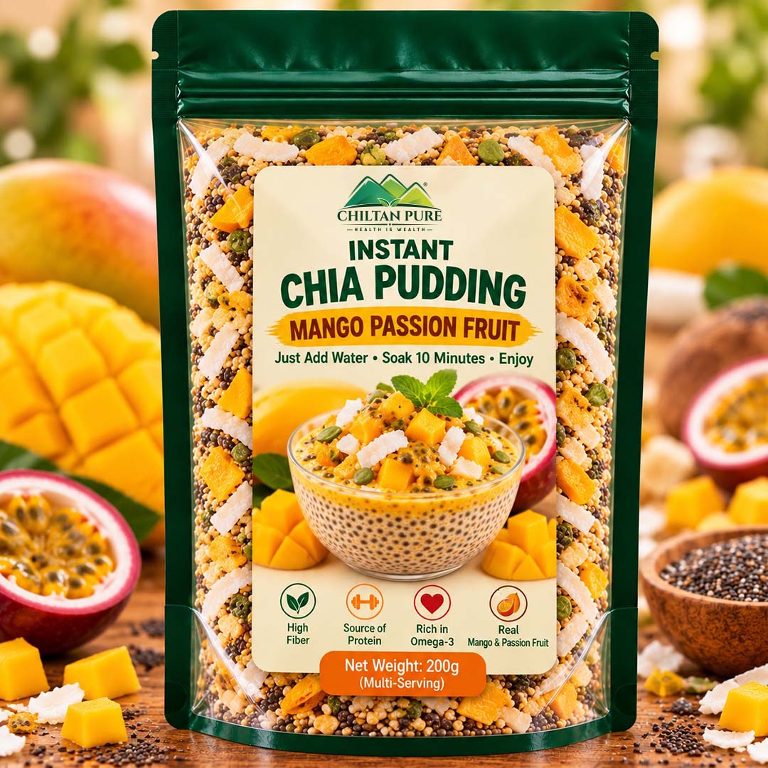 Instant Chia Pudding – Mango Passion Fruit – 200g