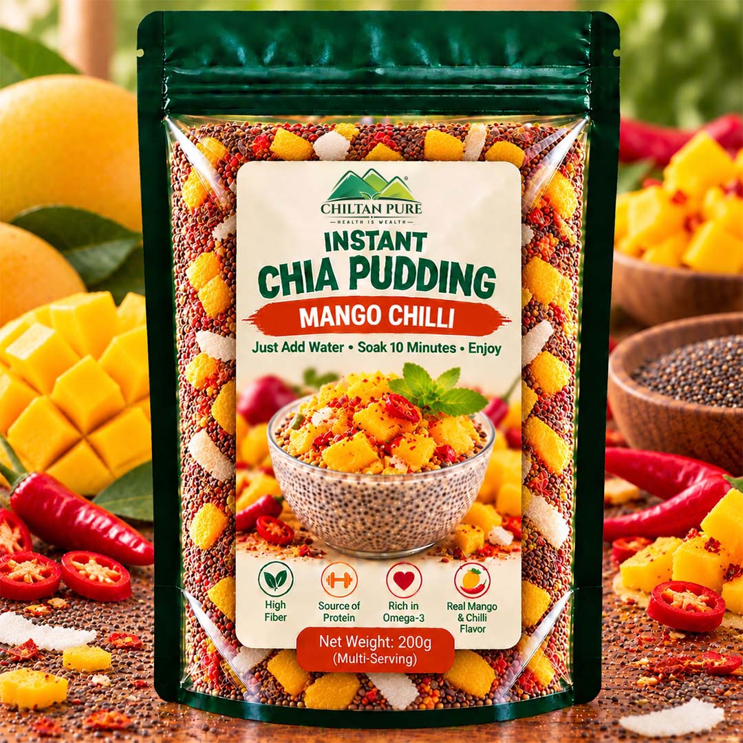 Instant Chia Pudding – Mango Chilli– 200g