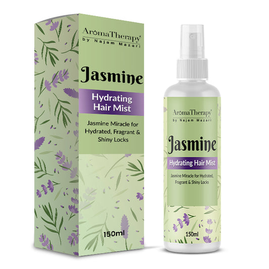 Jasmine Hydrating Hair Mist - Jasmine Miracle for Hydrated, Fragrant & Shiny Locks -  💯Organic