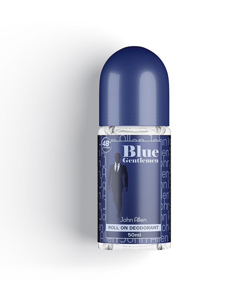 JOHN ALLEN ROLL ON DEODORANT BLUE GENTLEMEN 50 ML Default Title - MamasJan Grocery Nonfood