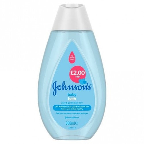 JOHNSONS BABY BATH PURE & GENTLE DAILY CARE 300 ML Default Title - MamasJan Grocery Nonfood