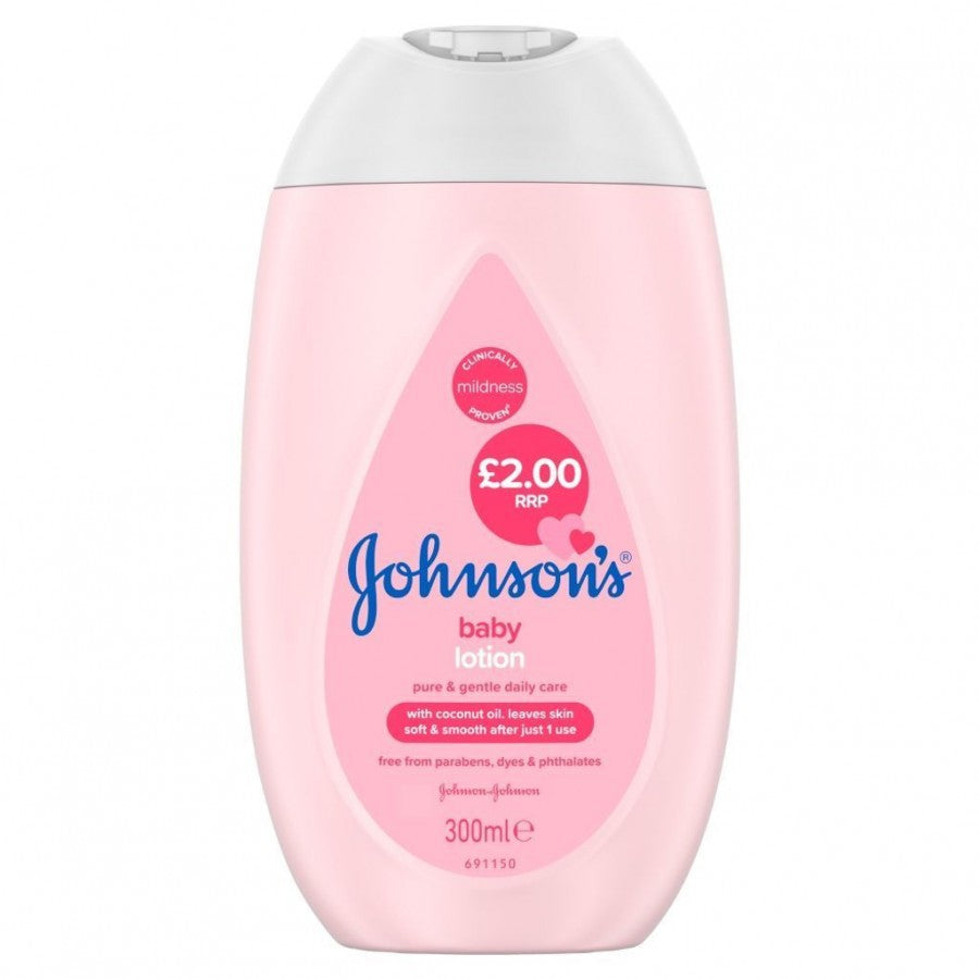 JOHNSONS BABY LOTION PURE & GENTLE DAILY CARE 300 ML Default Title - MamasJan Grocery Nonfood