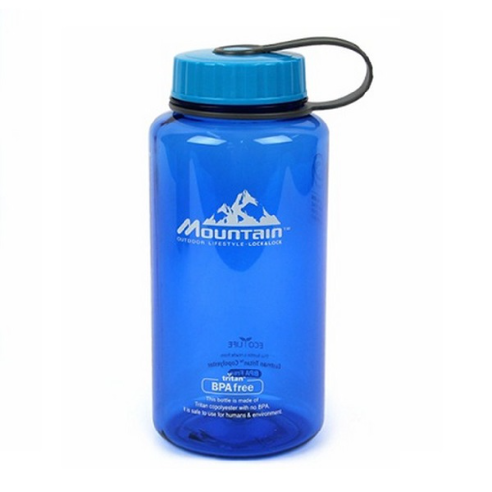 LOCK N LOCK WATER BOTTLE ABF610B 1L BLUE BASIC Default Title - MamasJan Crockery