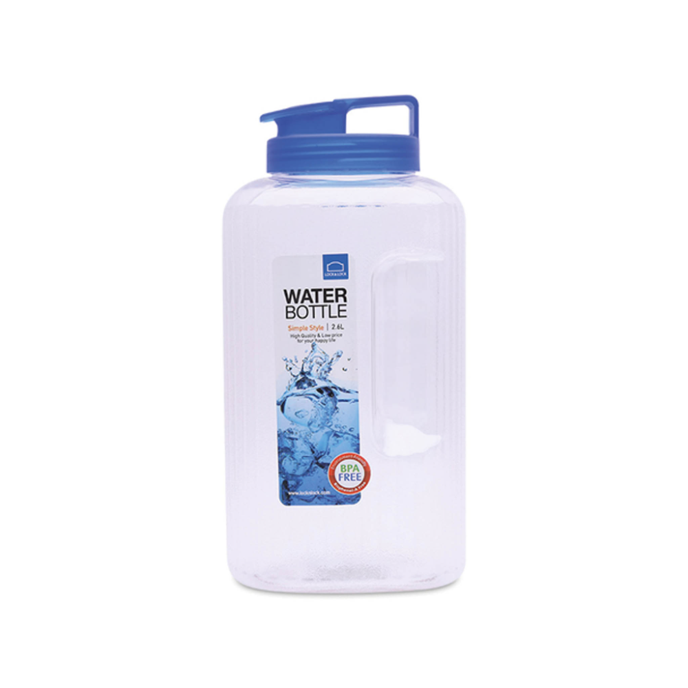 LOCK N LOCK WATER BOTTLE HAP739B 2.6 LTR Default Title - MamasJan Crockery