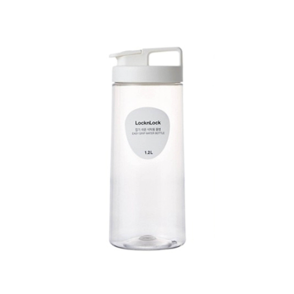 LOCK & LOCK EDGE GRIP BOTTLE WHITE LLHAP813WHT 1.2LTR Default Title - MamasJan Crockery