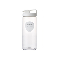 LOCK & LOCK EDGE GRIP BOTTLE WHITE LLHAP813WHT 1.2LTR Default Title - MamasJan Crockery