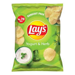 Lays Chips Yogurt & Herb Rs.70