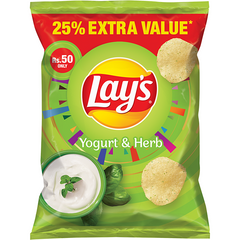 Lays Chips Yogurt & Herbs Rs.50