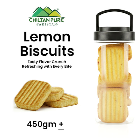 Lemon Biscuit / Lemon Cookies / Made With Organic Desi Butter, Bakery Biscuit