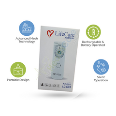 Lifecare Portable Mesh Nebulizer Lc 603 Nebulizer Machine Price In Pakistan - The Healthcare Shop Pakistan
