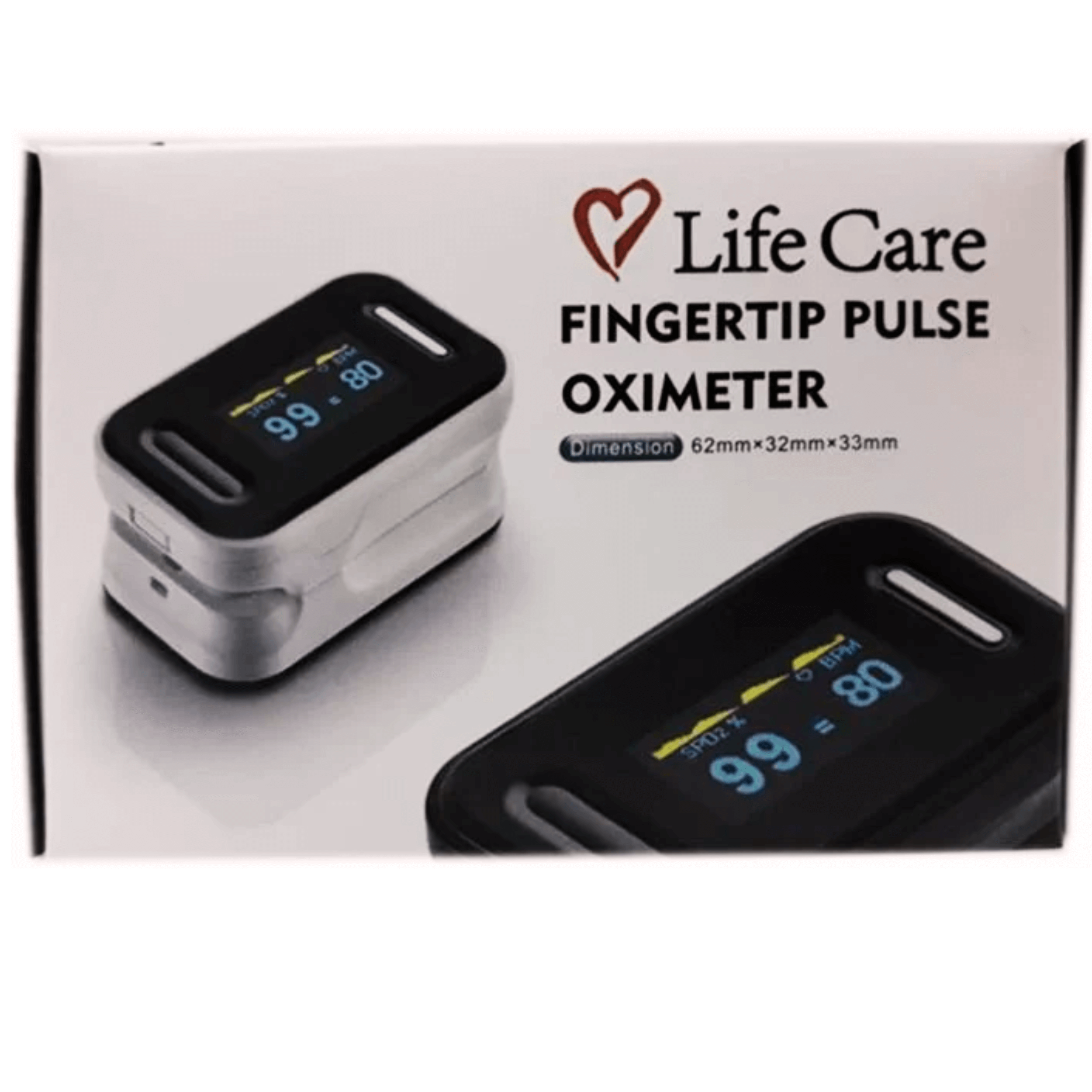 Life Care Fingertip Pulse Oximeter - The Healthcare Shop Pakistan
