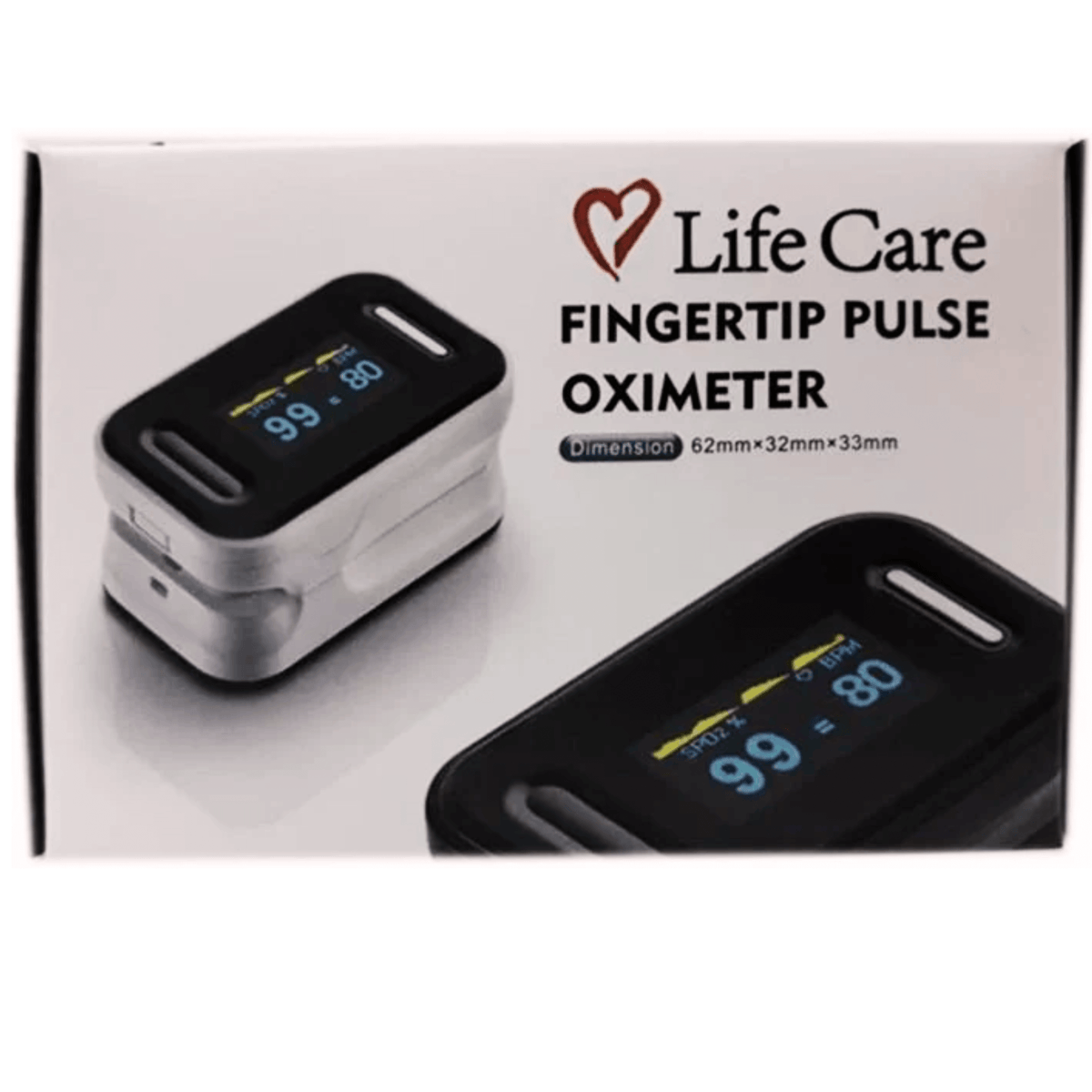 Life Care Fingertip Pulse Oximeter - The Healthcare Shop Pakistan