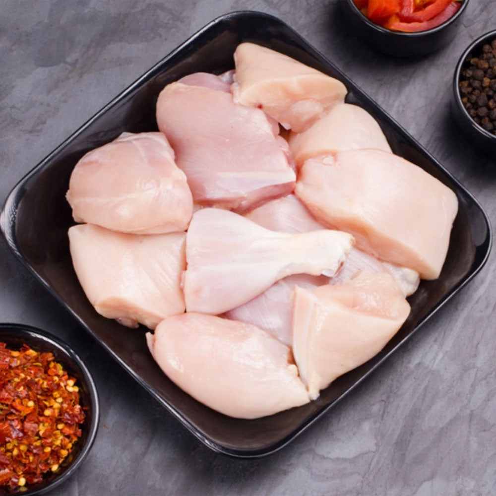 Chicken Qorma Cut (16X16) (Lahore Only) 500 GM - MamasJan Grocery