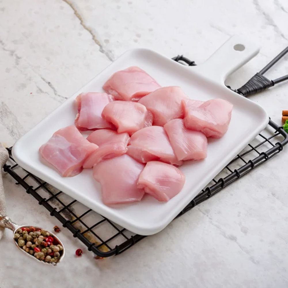 Chicken Thigh Boneless Cubes (Rawalpindi Only) 500 GM - MamasJan Grocery