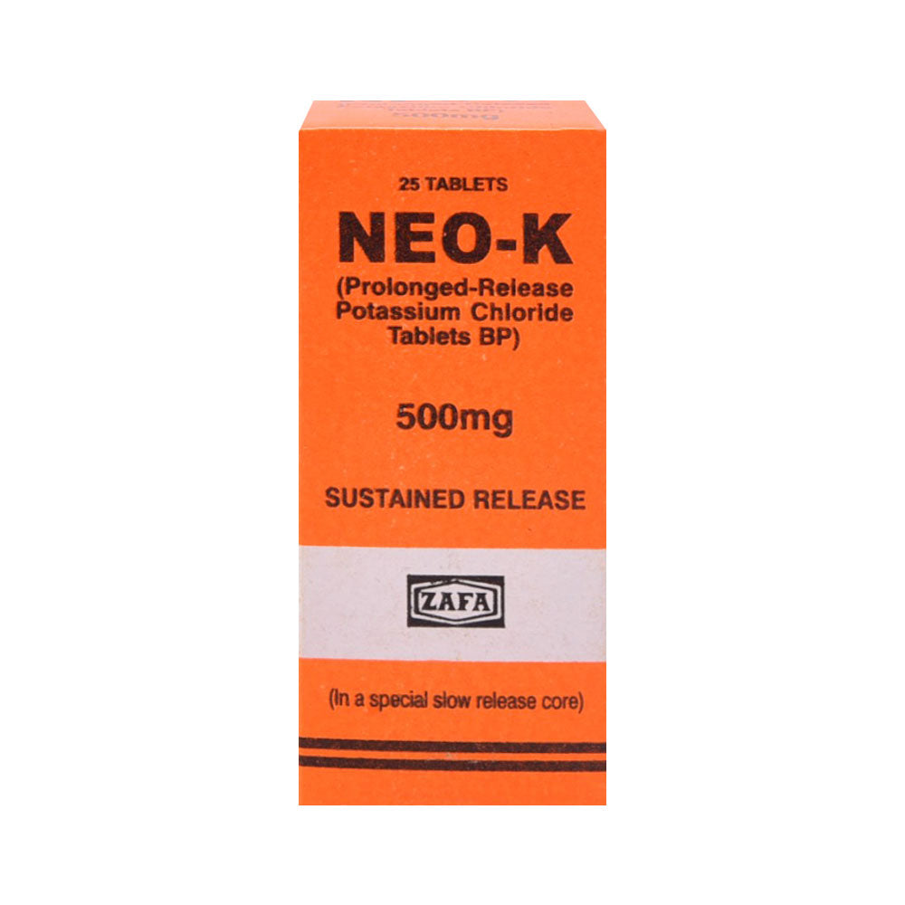NEO K 500MG TAB Box - MamasJan Medicen