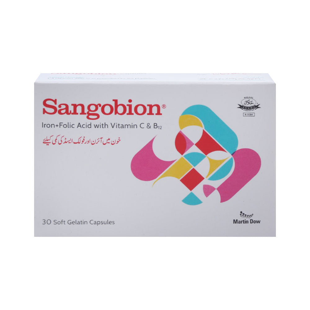 SANGOBION CAP Strip - MamasJan Medicen
