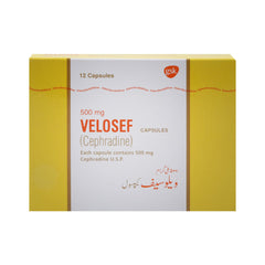 VELOSEF 500MG CAP Strip - MamasJan Medicen