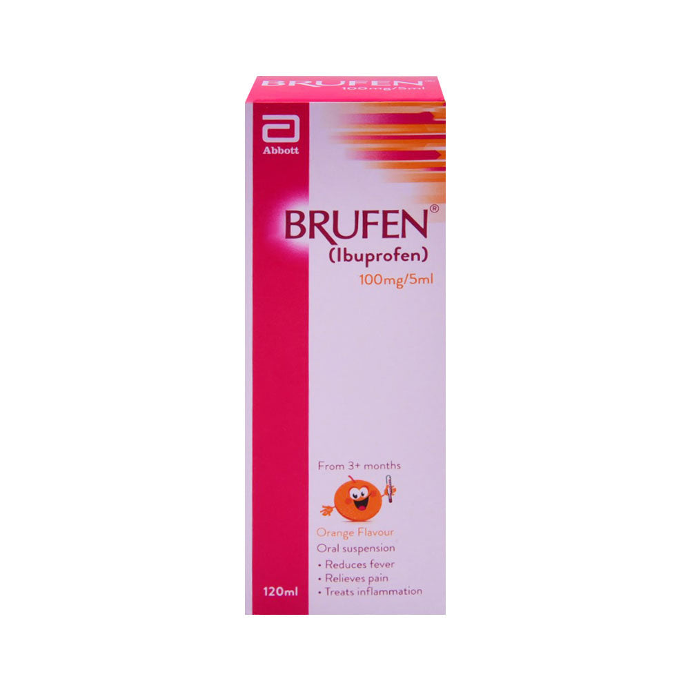 BRUFEN SUSP 120ML Default Title - MamasJan Medicen