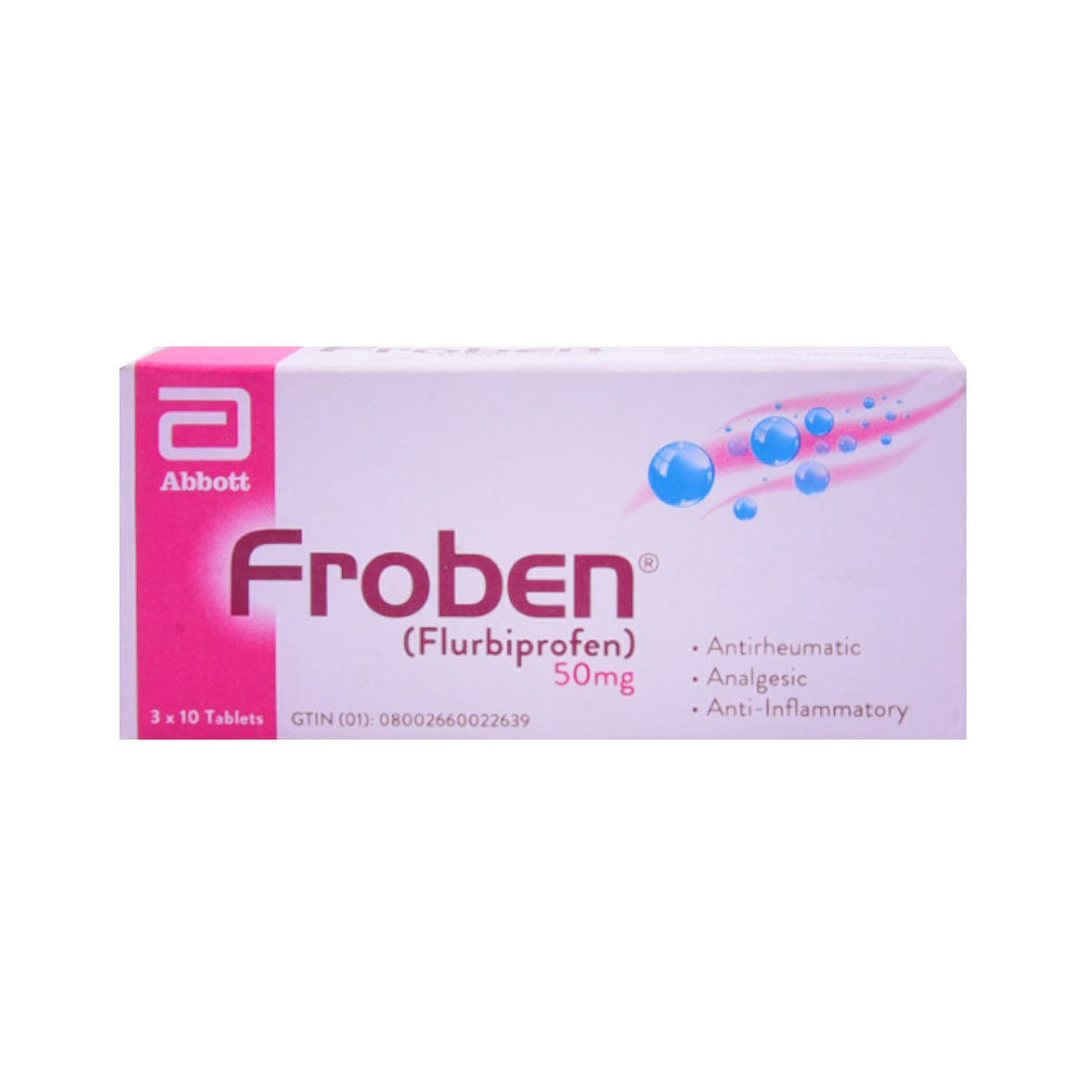 FROBEN 50MG TAB Strip - MamasJan Medicen