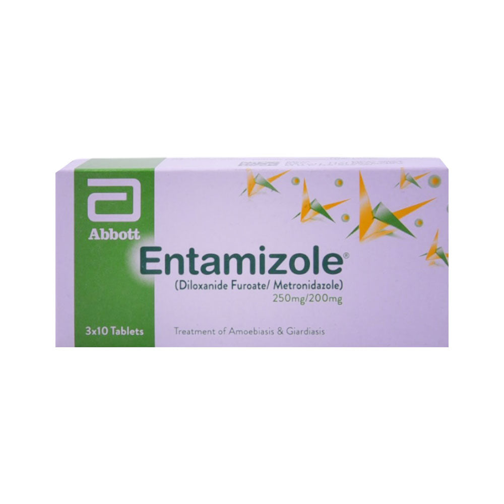 ENTAMIZOLE TAB Strip - MamasJan Medicen